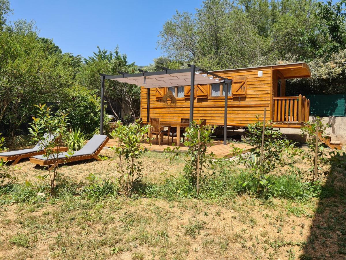 屈热莱潘Tiny House Roulotte别墅 外观 照片