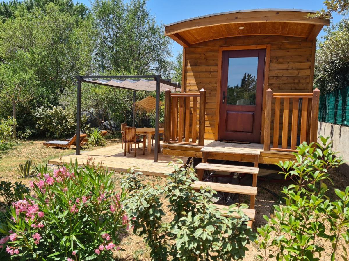 屈热莱潘Tiny House Roulotte别墅 外观 照片